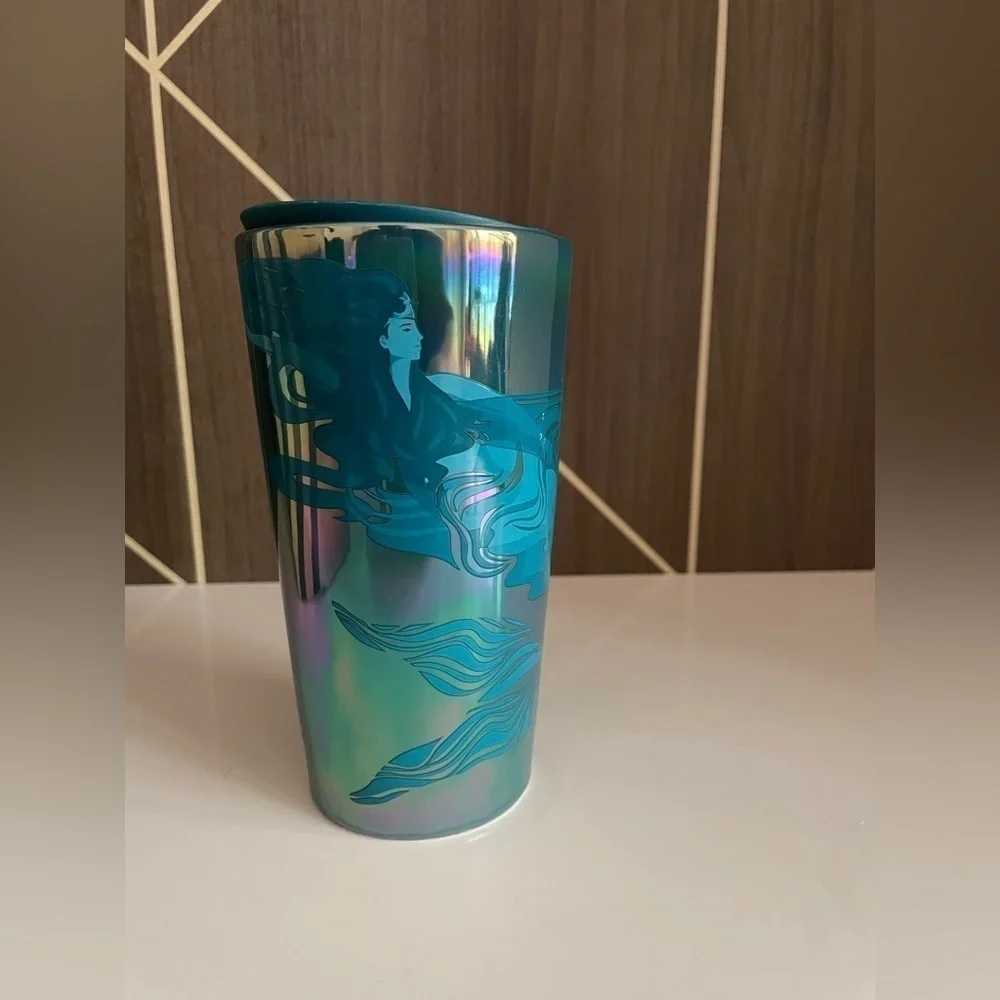 Starbucks Spring 2023 Anniversary Subzero Luster Ceramic Siren Tumbler - Picture 5 of 8